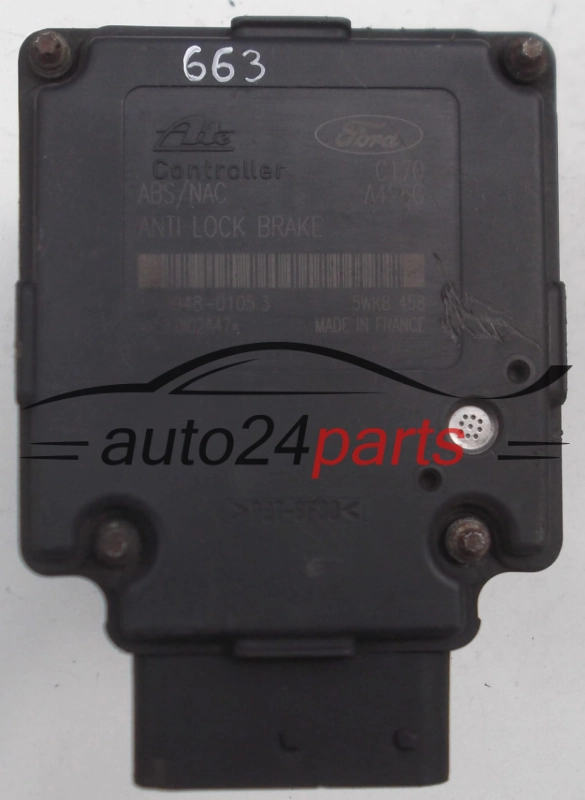 BOMBA HIDRAULICA Y CENTRALITA ABS FORD FOCUS BERLINA 98AG-2M110-CA, 98AG2M110CA, ATE 10.0204-0158.4, 10020401584, 10.0948-0105.3, 10094801053, 5WK8 458