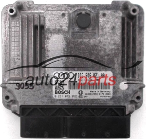 KOMPUTER STEROWNIK SILNIKA AUDI A3, VOLKSWAGEN, SKODA, SEAT LEON 1.9 TDI, BOSCH 0 281 012 262, 0281012262, 03G 906 021 AA, 03G906021AA - 