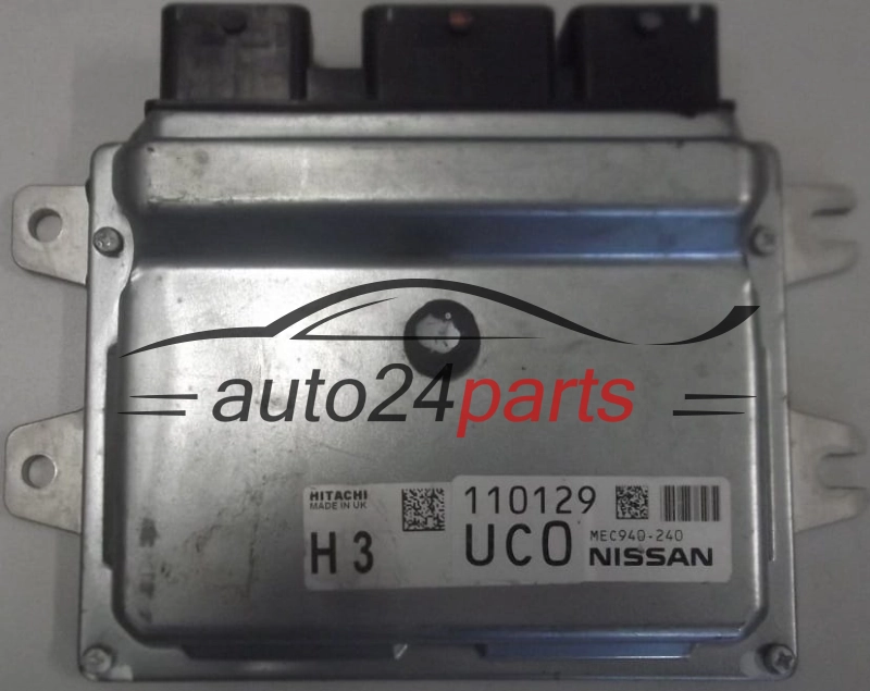 MOTORSTEUERGERÄT ECU STEUERGERÄT  NISSAN QASHQAI 1.6 HITACHI MEC940-240
