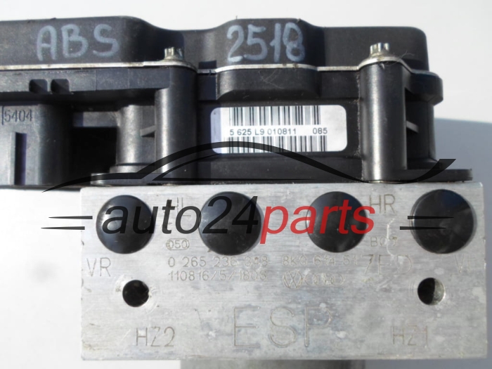 Αντλία αβς AUDI A4 BOSCH 0 265 236 348, 0265236348, 8K0614517FD, 0265951539