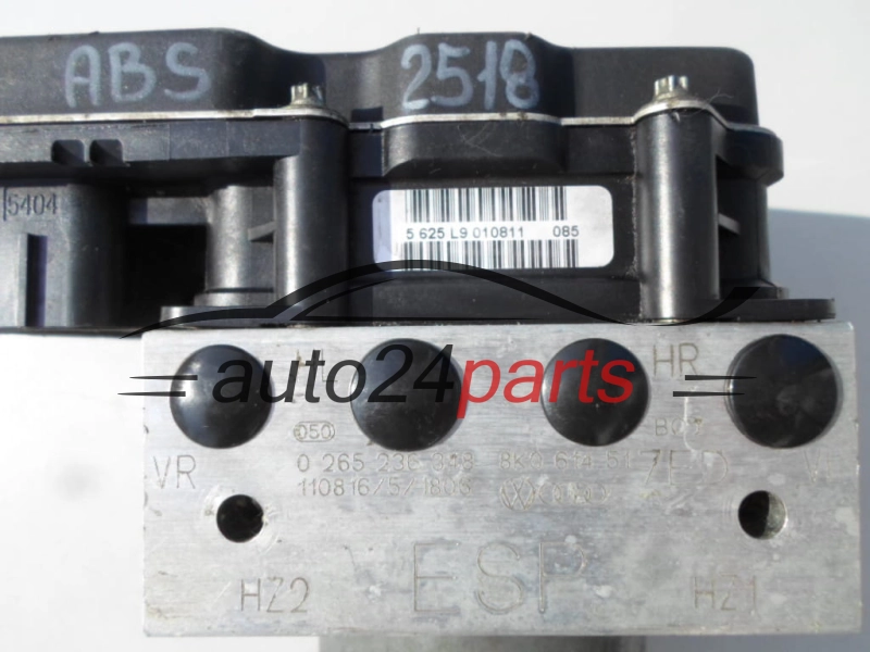 Αντλία αβς AUDI A4 BOSCH 0 265 236 348, 0265236348, 8K0614517FD, 0265951539