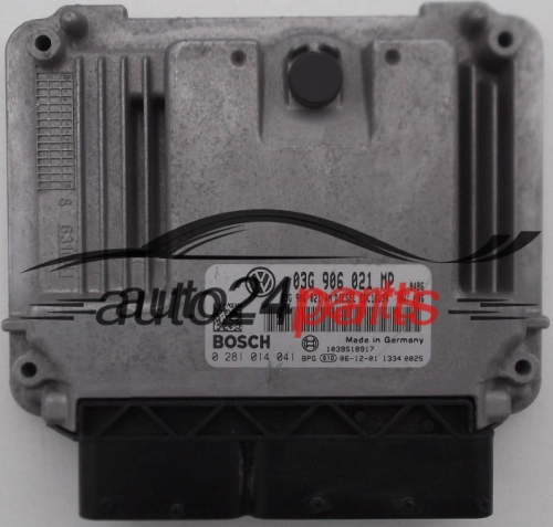 KOMPUTER STEROWNIK SILNIKA VW VOLKSWAGEN TOURAN 2.0 TDI 03G906021MP, 03G906021AN, BOSCH 0281014041