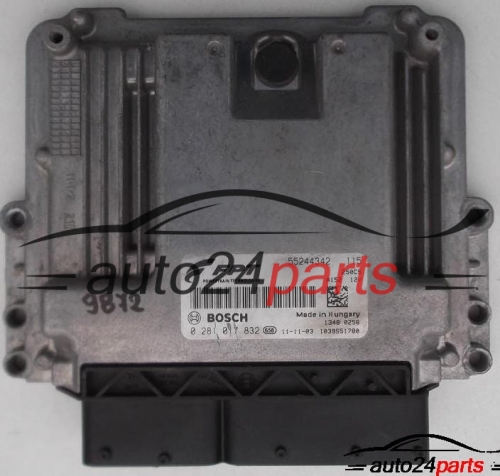ECU ENGINE CONTROLLER FIAT DUCATO 2.8 JTD BOSCH 0 281 017 832, 0281017832, 55244342
