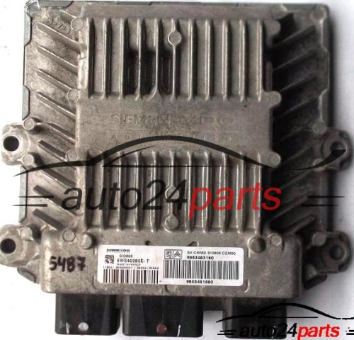  ECU ENGINE CONTROLLER CITROEN C2 1.4 HDI SIEMENS SID806 5WS40285E-T 