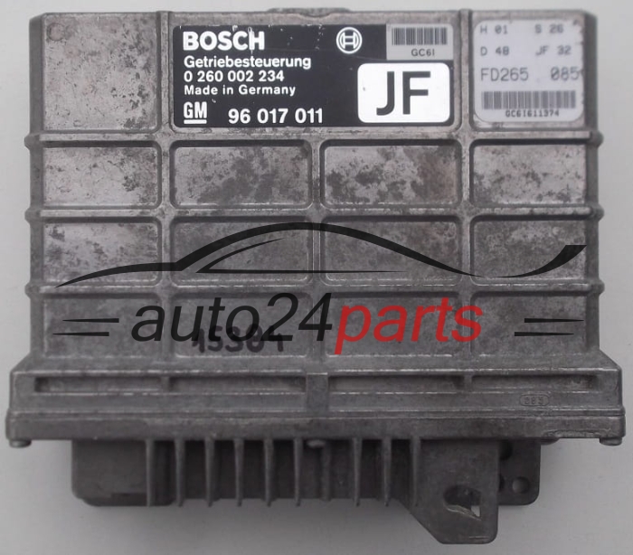 BOITE DE VITESSES AUTOMATIQUE OPEL OMEGA BOSCH 0 260 002 234, 0260002234, GM 96 017 011 JF, 96017011JF