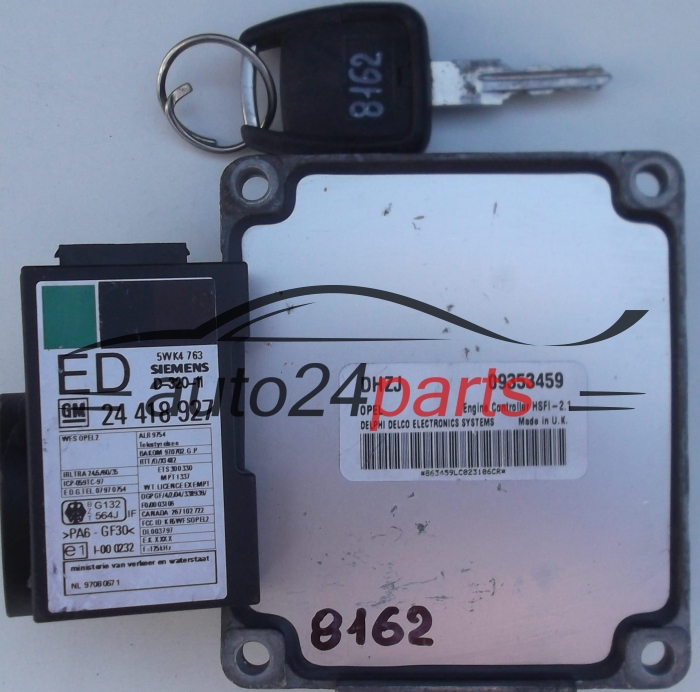 ECU ENGINE CONTROLLER OPEL ASTRA CORSA VECTRA ZAFIRA 1.4 Z14XE 1.6 Z16XE Z16SE 09353459 DHZJ