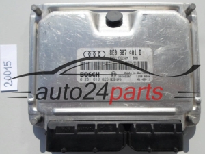 KOMPUTER STEROWNIK SILNIKA VOLKSWAGEN AUDI A4 B6 B7 BOSCH 0 281 010 823, 0281010823, 8E0 907 401 D, 8E0907401D -