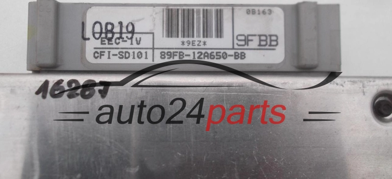 KOMPUTER STEROWNIK SILNIKA FORD FIESTA 1.1, 89FB-12A650-BB