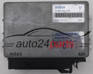 CALCULATEUR MOTEUR OPEL KADETT BOSCH 0 285 007 016, 0285007016, PIERBURG 7.18159.54, 71815954, 90 287 456, 90287456