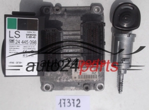 MOTORSTEUERGERÄT ECU STEUERGERAT OPEL AGILA 1.0 Z10XE BOSCH 0 261 207 422, GM 24 456 864 AZ