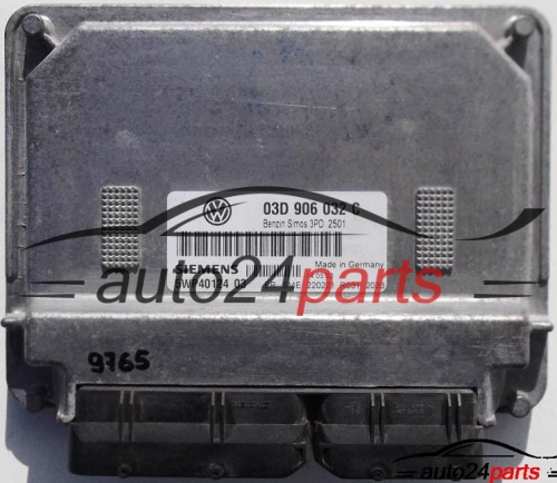 ΜΟΝΑΔΑ ΕΛΕΓΧΟΥ ΚΙΝΗΤΗΡΑ VW VOLKSWAGEN POLO 1.2, SIEMENS 5WP40124 03, 5WP4012403, 03D 906 032 C, 03D906032C