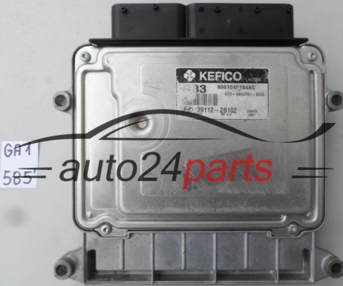 CENTRALINA DO MOTORE HYUNDAI 39112-2B102, 391122B102, 9001040164KC 