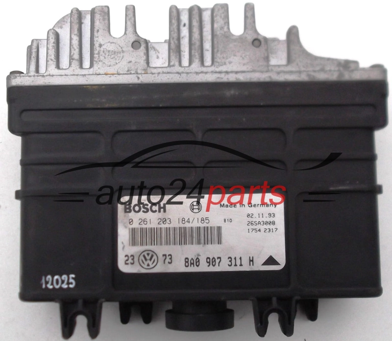 CENTRALINA MOTORE VOLKSWAGEN GOLF 1.8 BOSCH 0 261 203 184/185, 0261203184, 0261203185, 8A0 907 311 H, 8A0907311H