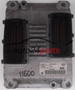 ECU CENTRALITA DE MOTOR OPEL CORSA C 1.0 Z10XE BOSCH 0 261 207 421, 0261207421, GM 24 443 795 AR, 24443795AR, 24443795 