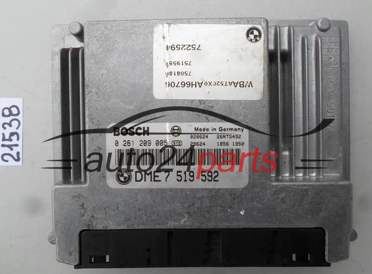 Centralina motore BMW E46 318 2.0 0261209005 DME 7519592