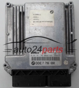 Centralina motore BMW BOSCH 0 281 011 762, 0281011762, DDE 7 796 680, DDE7796680, 7796680 