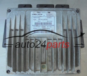 CENTRALINA DO MOTORE CITROEN C3 1.4 HDI Delphi R0411C023B, PSA 96 543 055 80, 9654305580 