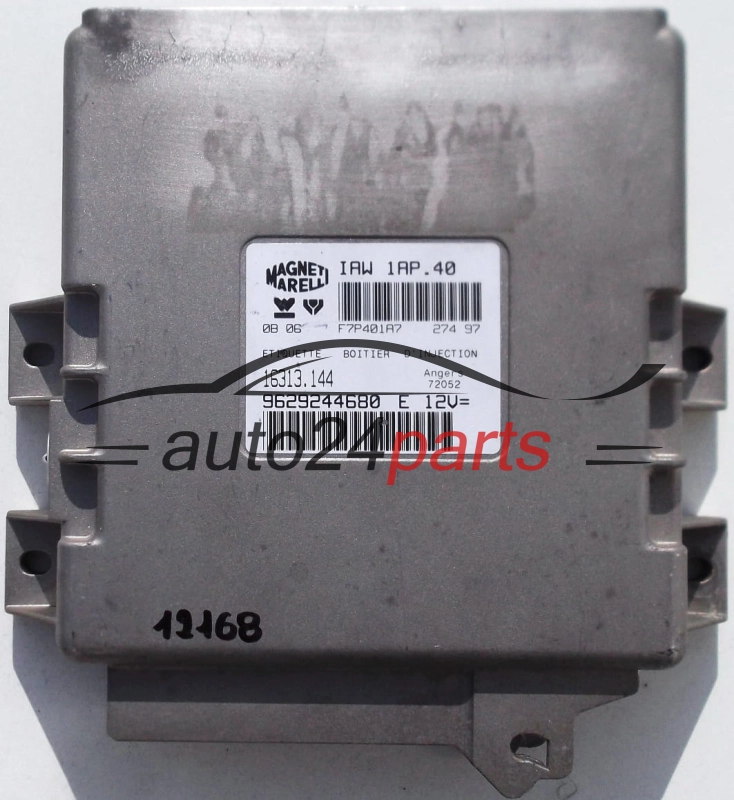 Μονάδα Ελέγχου Κινητήρα CITROEN XANTIA PEUGEOT 406 2.1 MAGNETI MARELLI IAW 1AP.40, IAW1AP40, 9629244680 E, 16313.144, 16313144 