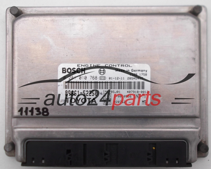 ΜΟΝΑΔΑ ΕΛΕΓΧΟΥ ΚΙΝΗΤΗΡΑ TOYOTA YARIS 1.4, BOSCH 0 281 010 768