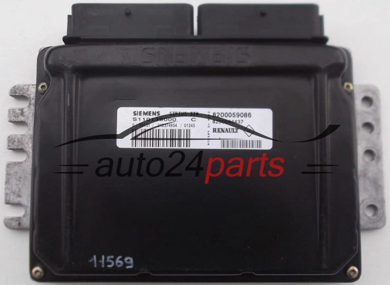calculateur moteur pour renault megane 1.6