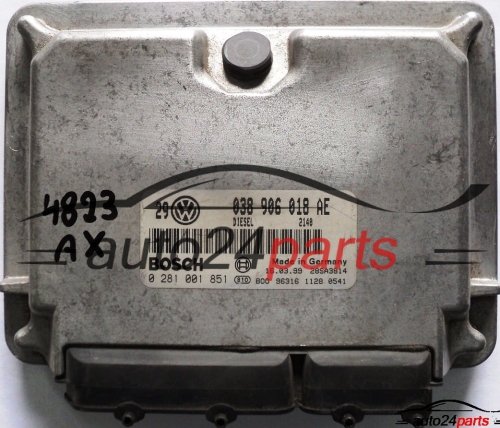 calculateur moteur pour vw volkswagen golf, bora 1.9 tdi