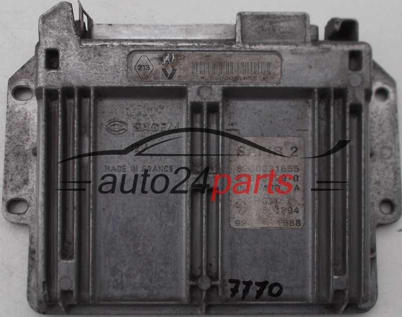 calculateur moteur pour renault clio 1.2 