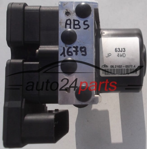 ABS CENTRALINA POMPA SUZUKI SWIFT 63J3 JP 4WD, 63J3JP4WD, 06.2102-0577.4, 06210205774, 06.2109-0813.3, 06210908133