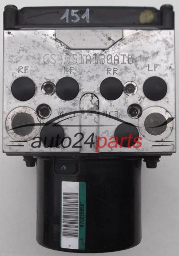 ABS PEUGEOT 407 TRW 15054001 ESP EBC440 CEM 02 15355501-A, 15355501A, SIEMENS VDO S118676001 J, S118676001J, 647069332, 9651857880