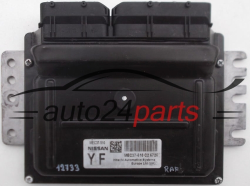 KOMPUTER STEROWNIK SILNIKA NISSAN MICRA 1.8 MEC37-510 YF, MEC37510YF, MEC37510, C2 6621, C26621 - 