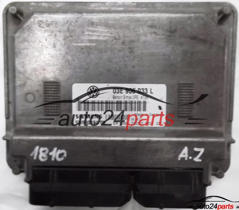 calculateur moteur pour vw volkswagen polo 1.2