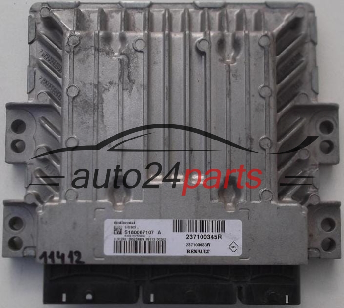 UCE CENTRALITA DE MOTOR RENAULT MEGANE SCENIC 1.9 DCI S180067107A, 237100345R