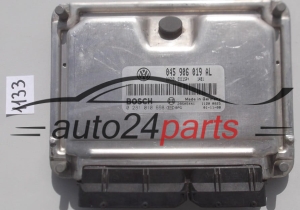 MOTORSTEUERGERÄT ECU STEUERGERÄT VW VOLKSWAGEN POLO 1.4 TDI 045906019AL BOSCH 0 281 010 698, 0281010698