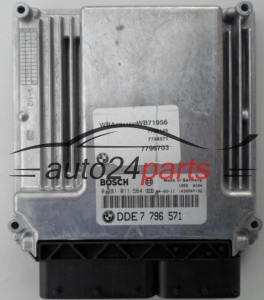 ECU ENGINE CONTROLLER BMW E53 X3 2.0 D BOSCH 0 281 011 564, 0281011564, DDE 7 796 571, 7796571 