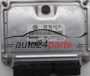 KOMPUTER STEROWNIK SILNIKA SEAT IBIZA 1.9 TDI BOSCH 0 281 010 690, 0281010690, 038 906 012 EM, 038906012EM - 7084,  053, 054