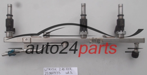 WTRYSK WTRYSKIWACZ PALIWA BENZYNA 1.6 Z16XER OPEL ASTRA MERIVA TIGRA VECTRA SIGNUM ZAFIRA 25380933