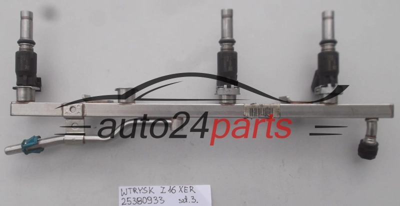 WTRYSK WTRYSKIWACZ PALIWA BENZYNA 1.6 Z16XER OPEL ASTRA MERIVA TIGRA VECTRA SIGNUM ZAFIRA 25380933