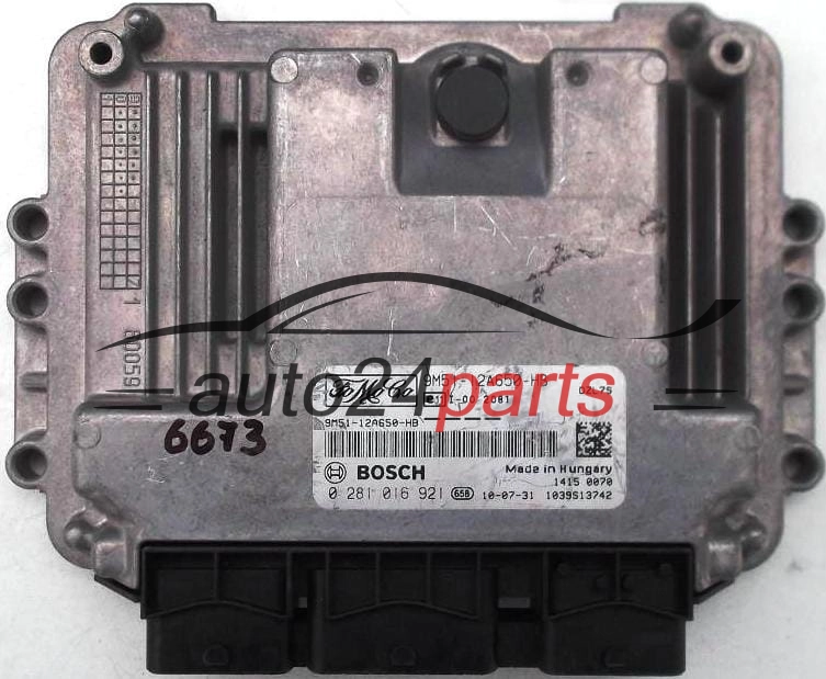 KOMPUTER STEROWNIK SILNIKA FORD BOSCH  0281016921, FoMoCo 9M51-12A650-HB