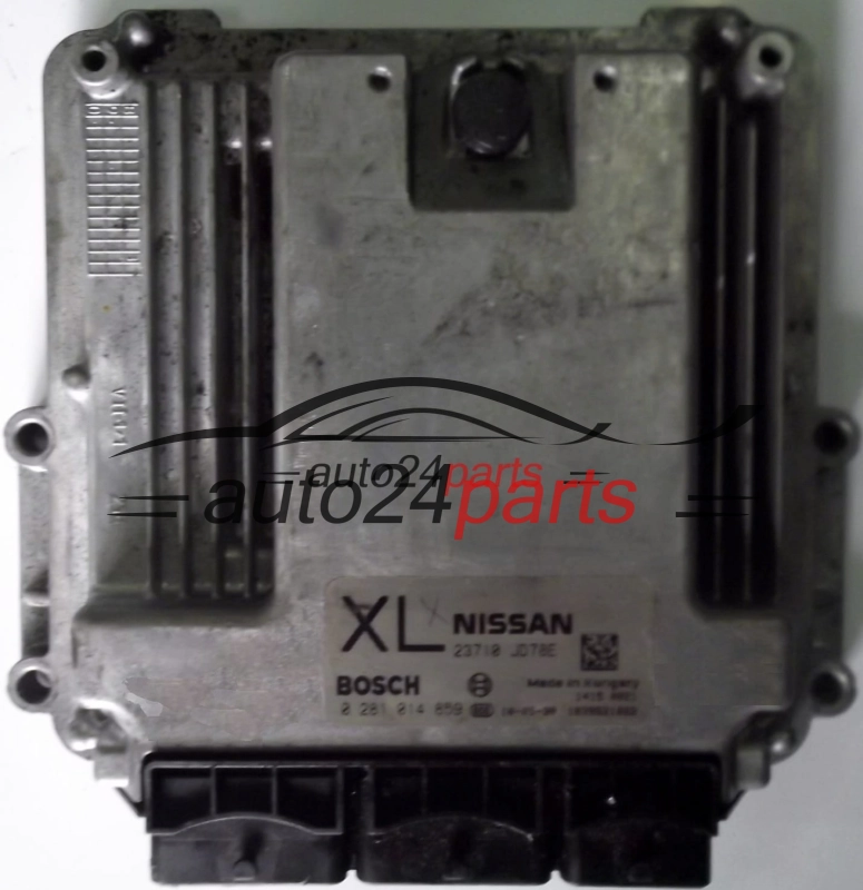 ECU CENTRALITA DE MOTOR NISSAN QASHQAI 2.0 DCI BOSCH 0281014859, 23710JD78E