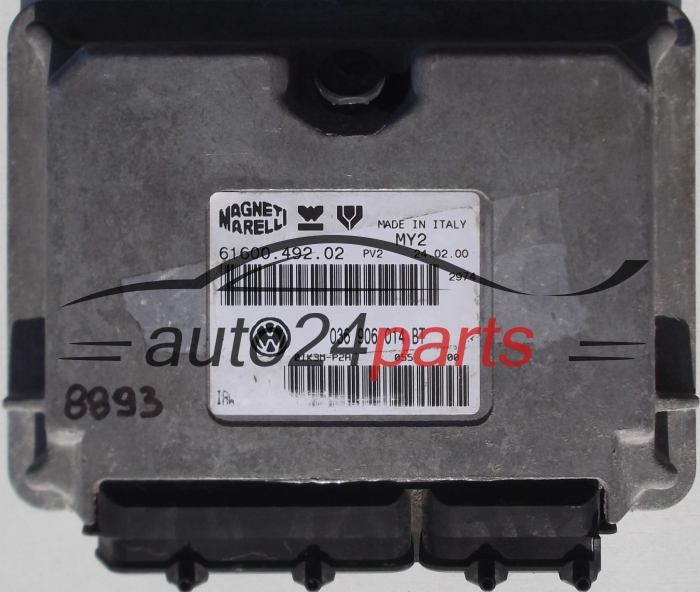 ECU CENTRALITA DE MOTOR VW VOLKSWAGEN POLO LUPO 1.4 036906014BT, 036 906 014 BT, 61600.492.02, IAW4CV.V4, IAW4CVV4