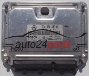 CENTRALINA DO MOTORE VW VOLKSWAGEN LUPO 1.0 AUC 030906032CP, 030 906 032 CP, BOSCH 0261207199, 0 261 207 199, BENZIN ME7.5.10 4702, 1039S01131