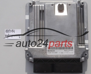 KOMPUTER STEROWNIK SILNIKA AUDI A4 2.0 TDI BOSCH 0 281 013 887,  03G 906 016 LQ