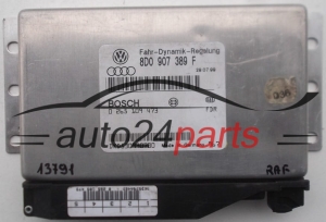 ECU CONTROLLER ABS ESP AUDI A6 S6 C5 BOSCH 0 265 109 473, 0265109473, 8D0 907 389 F, 8D0907389F