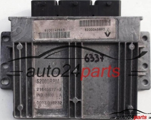 ECU CENTRALITA DE MOTOR RENAULT LAGUNA 1.6 21645977-2, 216459772, 8200142883, 8200045893 