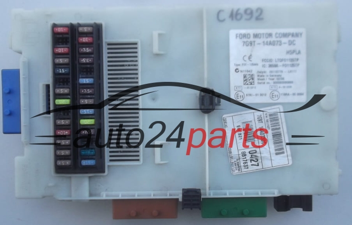 SKRZYNKA BEZPIECZNIKÓW MODUL FORD MONDEO Delphi 28110779-L4111, 28110779L4111, 7G9T-14A073-DC, 7G9T14A073DC, H5PLA 