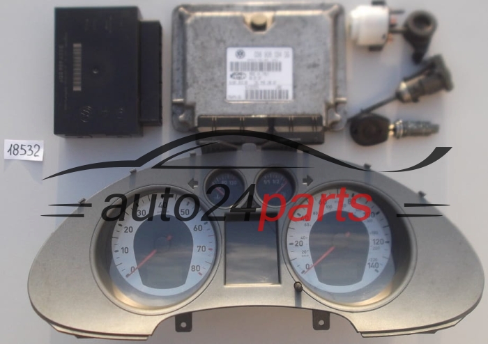 CALCULATEUR MOTEUR SEAT IBIZA CORDOBA 1.4 BBZ 036906034DG, 036 906 034 DG, 6160101809, 61601.018.09, IAW4MVDG, IAW4MV.DG