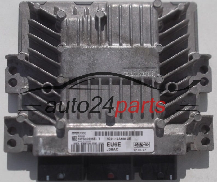 ECU ENGINE CONTROLLER FORD FOCUS 2.0 TDCI SIEMENS VDO 5WS40595E-T, FoMoCo 7G91-12A650-UE