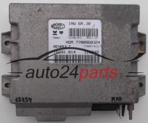 CENTRALINA DO MOTORE RENAULT TWINGO 1.2 MAGNETI MARELLI IAW 6R.30, IAW6R30, 7700860324, 7700874631, 16231.014, 16231014