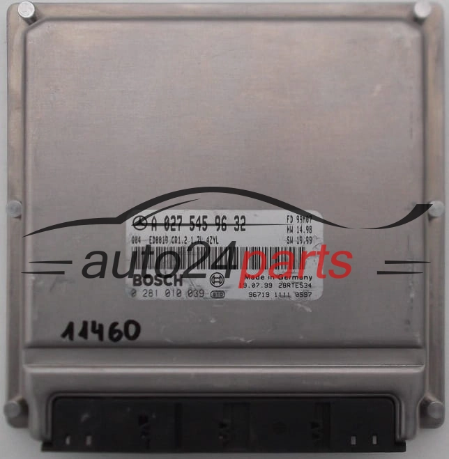KOMPUTER STEROWNIK SILNIKA MERCEDES W168 A-KLASS 170 CDI A0275459632