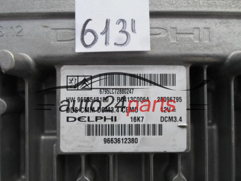 CENTRALINA MOTORE CITROEN PEUGEOT R0413C006A, 28096795