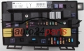 Central do sistema elétrico com caixa de relés e fusíveis, central de controle modul BSI OPEL ASTRA H ZAFIRA B GM 13 285 620 LY